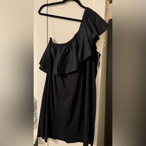 Target, black one shoulder dress